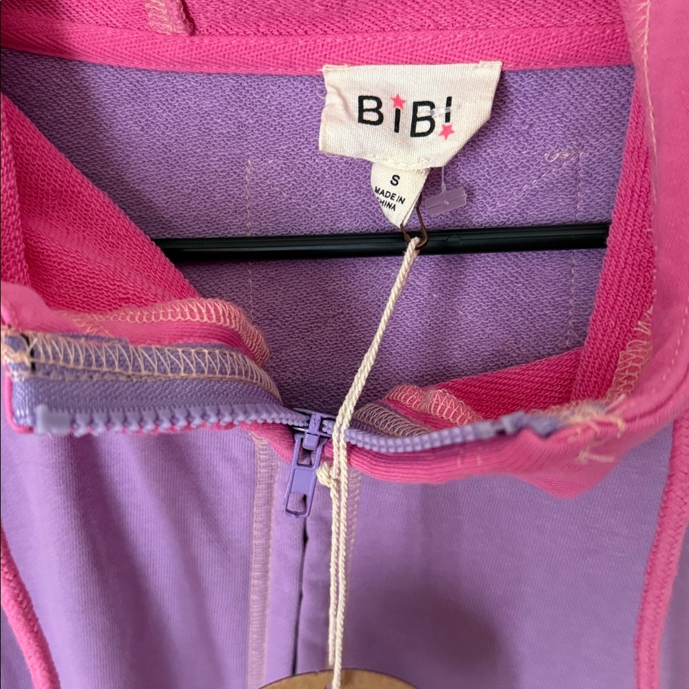 Bibi ColorBlock OverSized Jacket Size Small - Picture 5 of 10